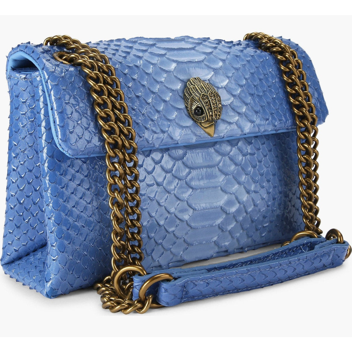 Kensington Croc-Embossed Leather Convertible Shoulder Bag NWT