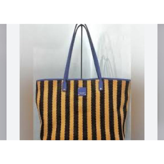 HENRI BENDAL RAFFIA TOTE