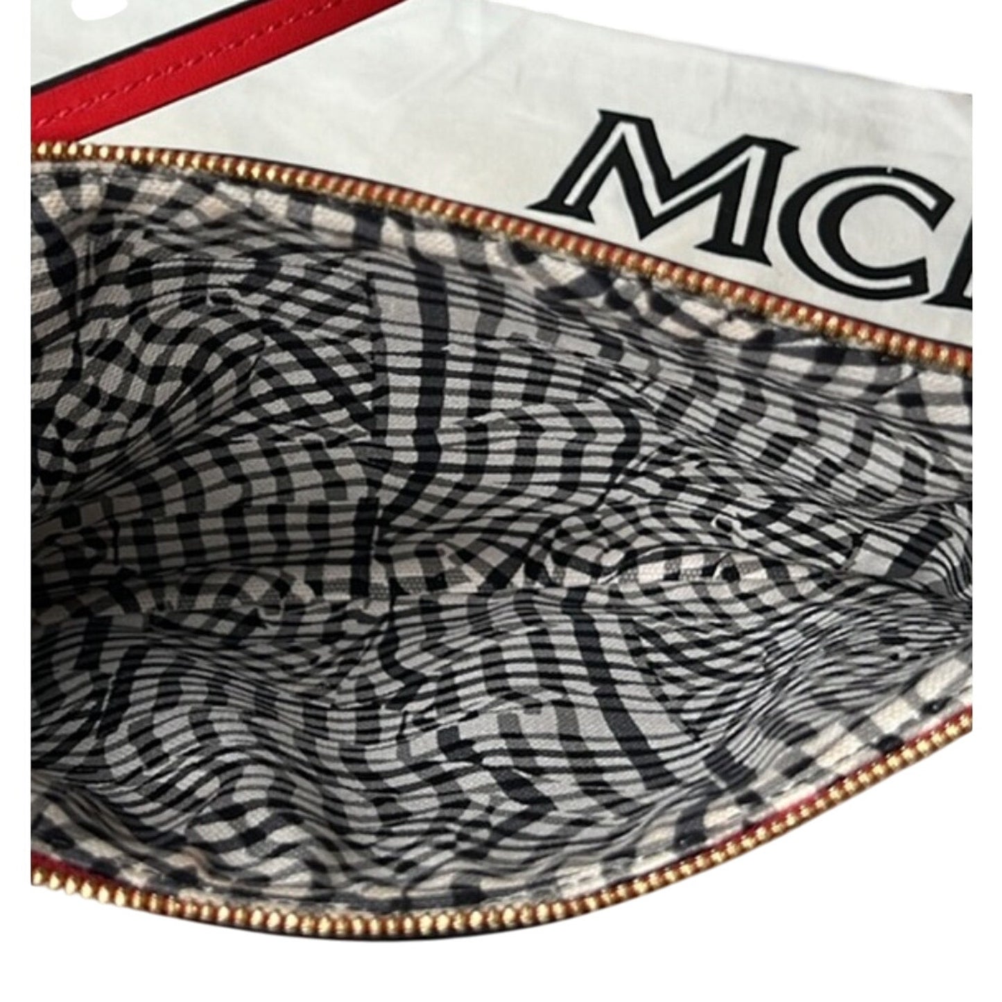 MCM VISETOS LIZ SHOPPER TOTE POUCH