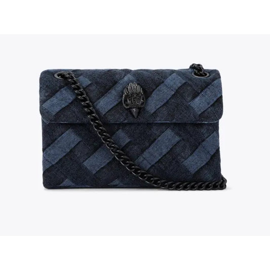 Kurt Geiger London SOLD OUT MINI DENIM KENSINGTON BAG
