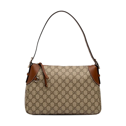Gucci GG Emblem Supreme Canvas Shoulder Bag NWT
