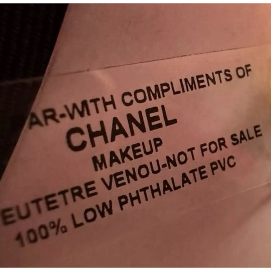 Chanel Beaute NEW Makeup Crossbody Pink DOUBLE CC W/ Box