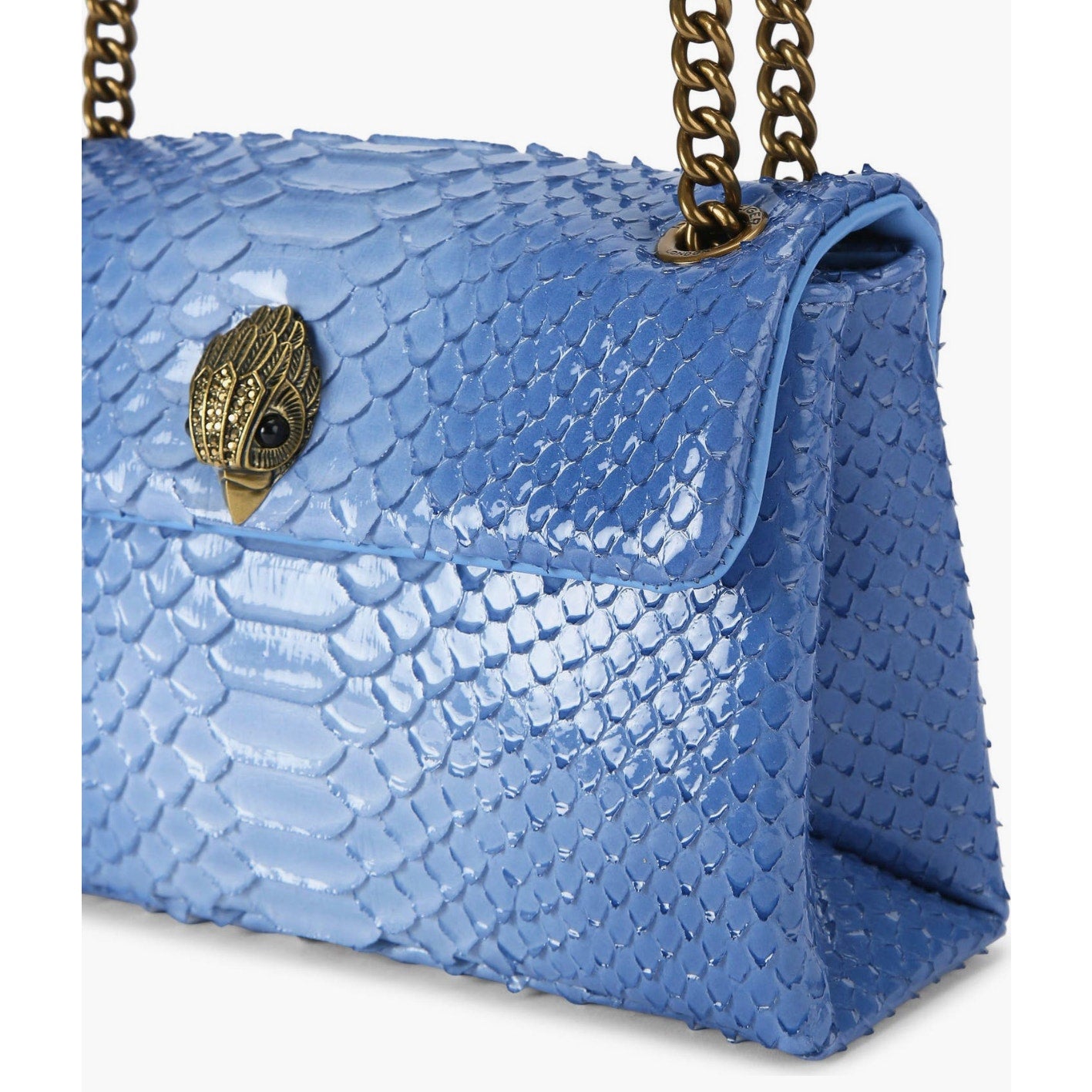 Kensington Croc-Embossed Leather Convertible Shoulder Bag NWT