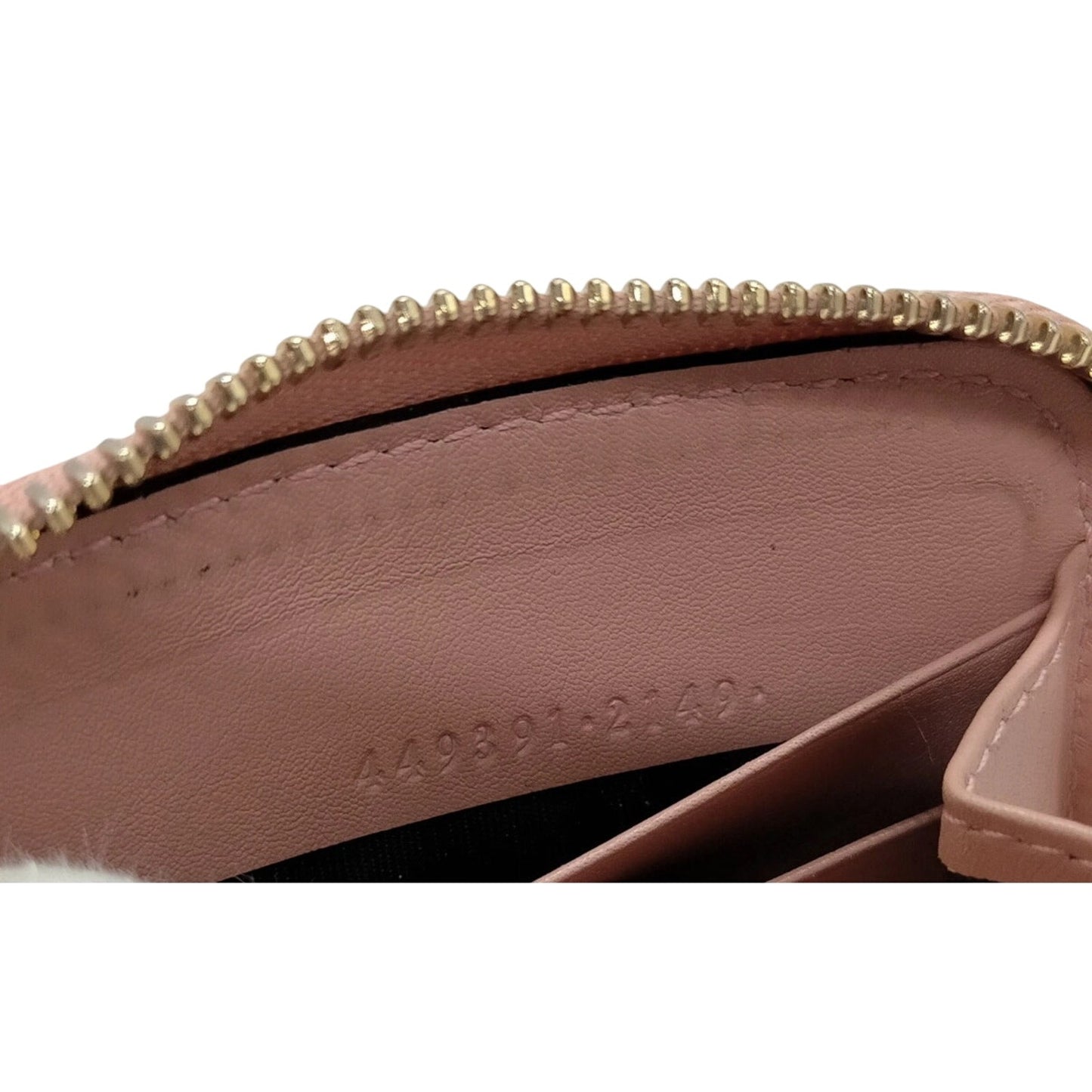 Gucci Guccissima Long Pink Wallat
