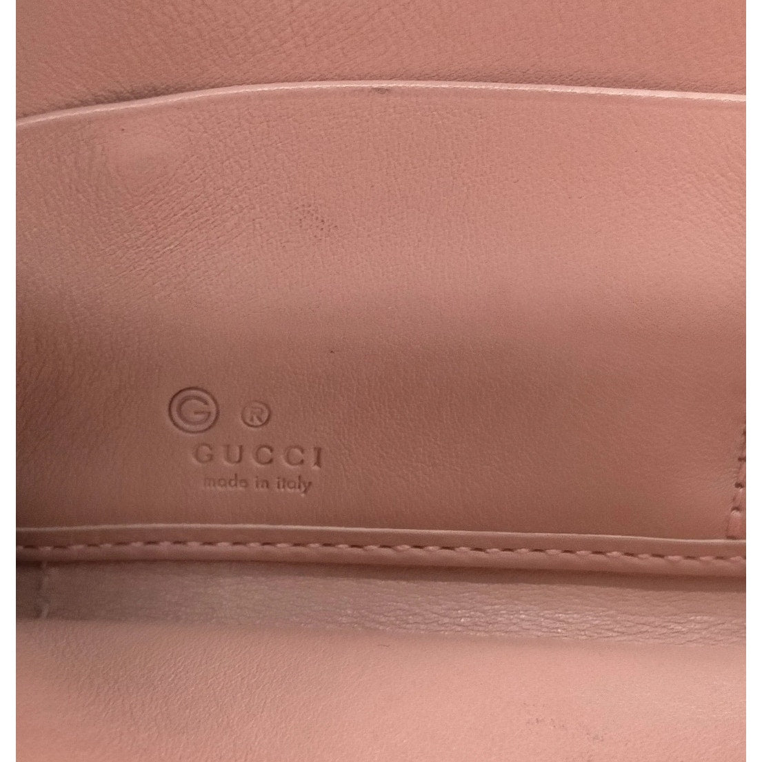 Gucci Guccissima Long Pink Wallat