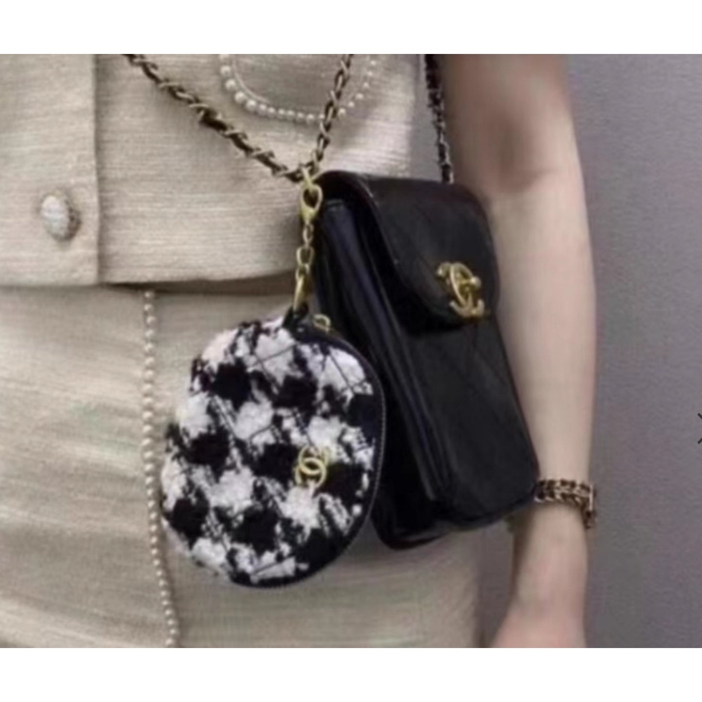Chanel Beauty Makeup GWP 2piece Crossbody NWB