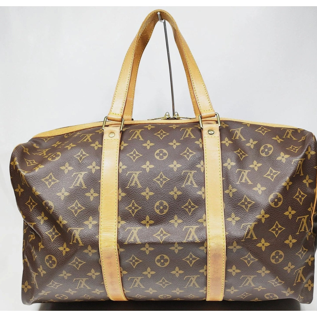 Louis Vuitton LV Boston Bag Sac Souple 45 Brown Monogram