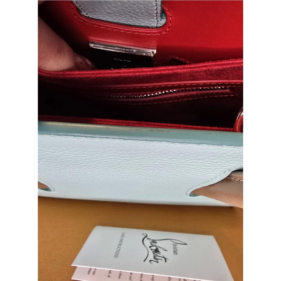 Christian Louboutin Paloma Leather Two Way Tote Bag W/ Dust Bag EUC