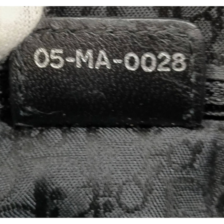 Christian Dior Black Patent Cannage Calfskin Large Lady Dior Bag EUC