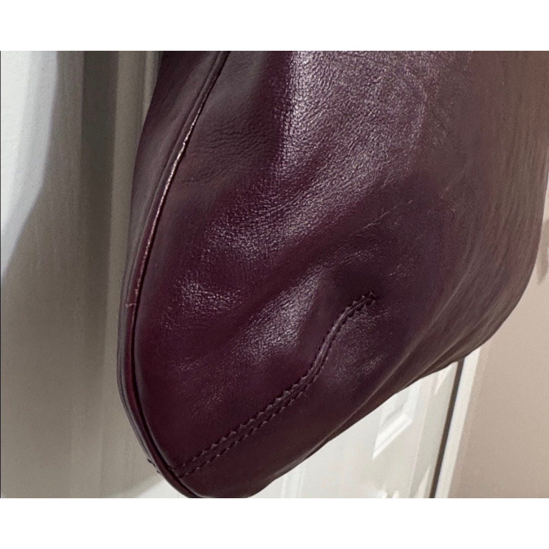 Yves Saint Laurent Purple Large Tribute Tote Bag EUC with COA