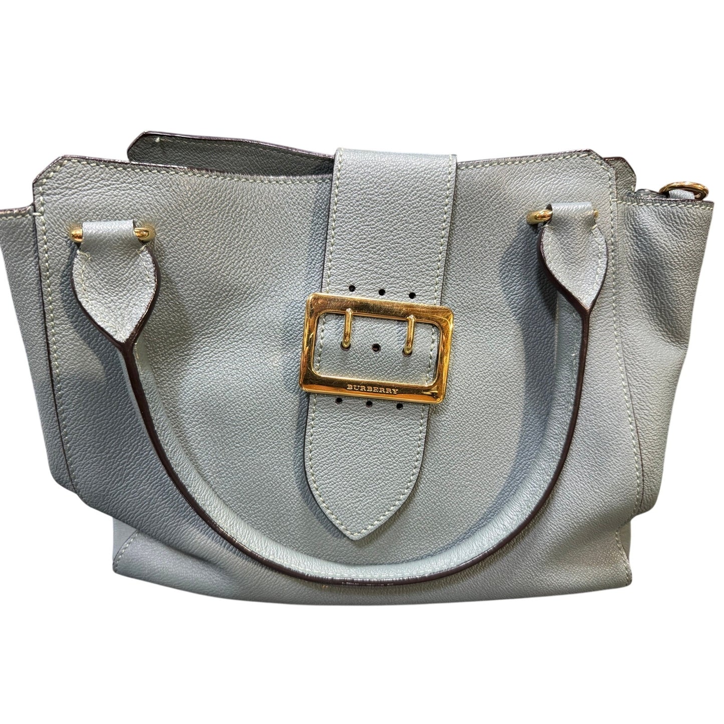 Burberry Buckle Bag in Blue/Green