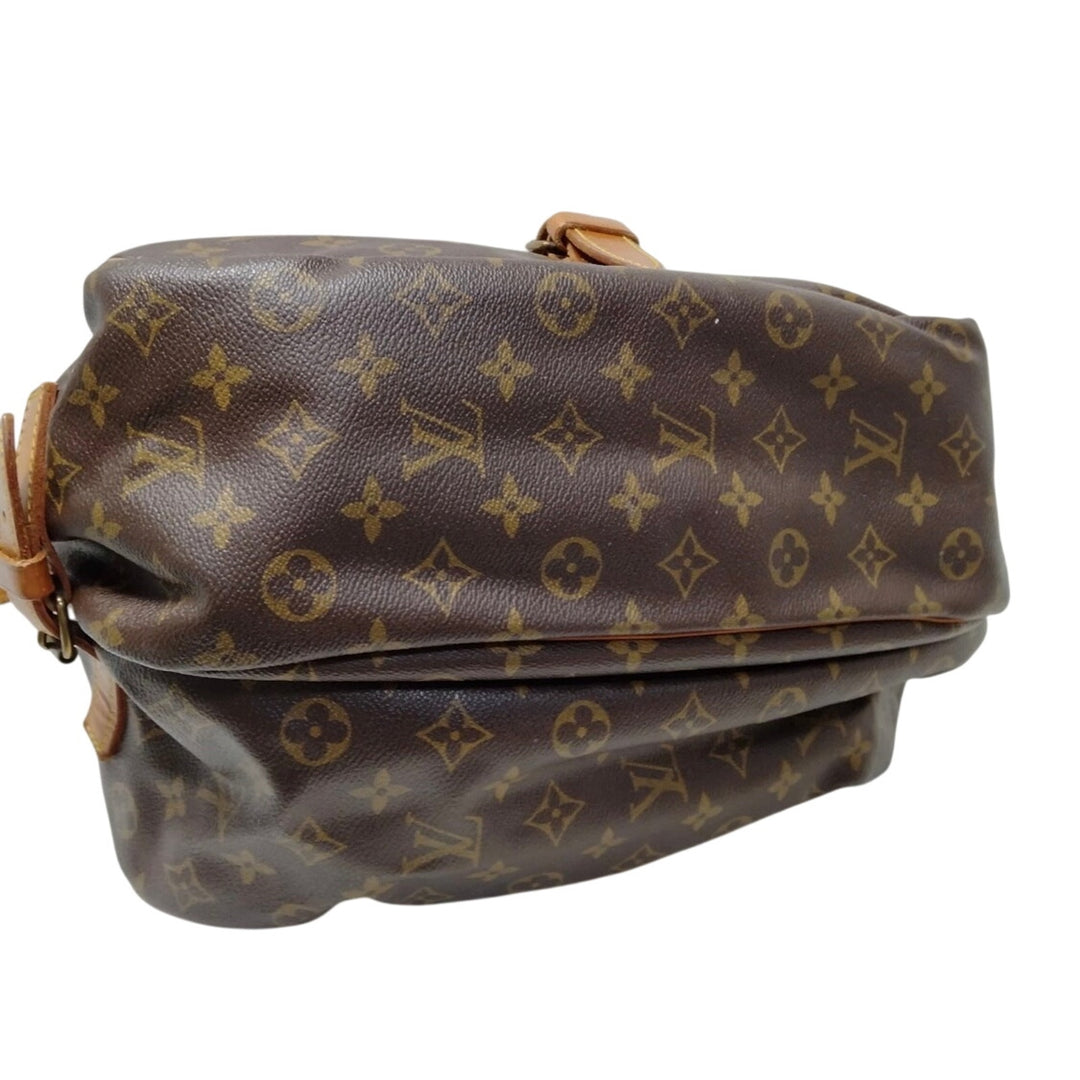 Louis Vuitton LV Crossbody bag Saumur 35 Brown Monogram