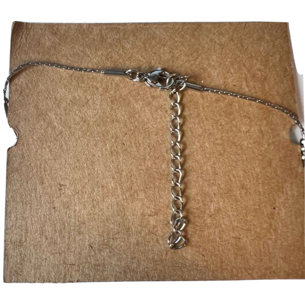 Morse Code “God is Good” Adjustable Bracelet Stainless Steel