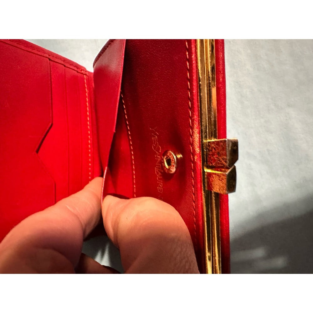 YVES Saint Laurent Wallet Leather -Limited Edition