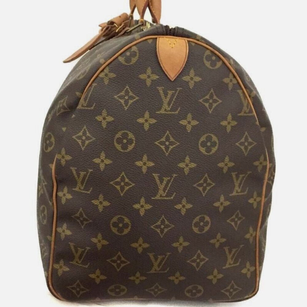 Louis Vuitton Monogram Keepall 50 Boston Travel Hand Bag