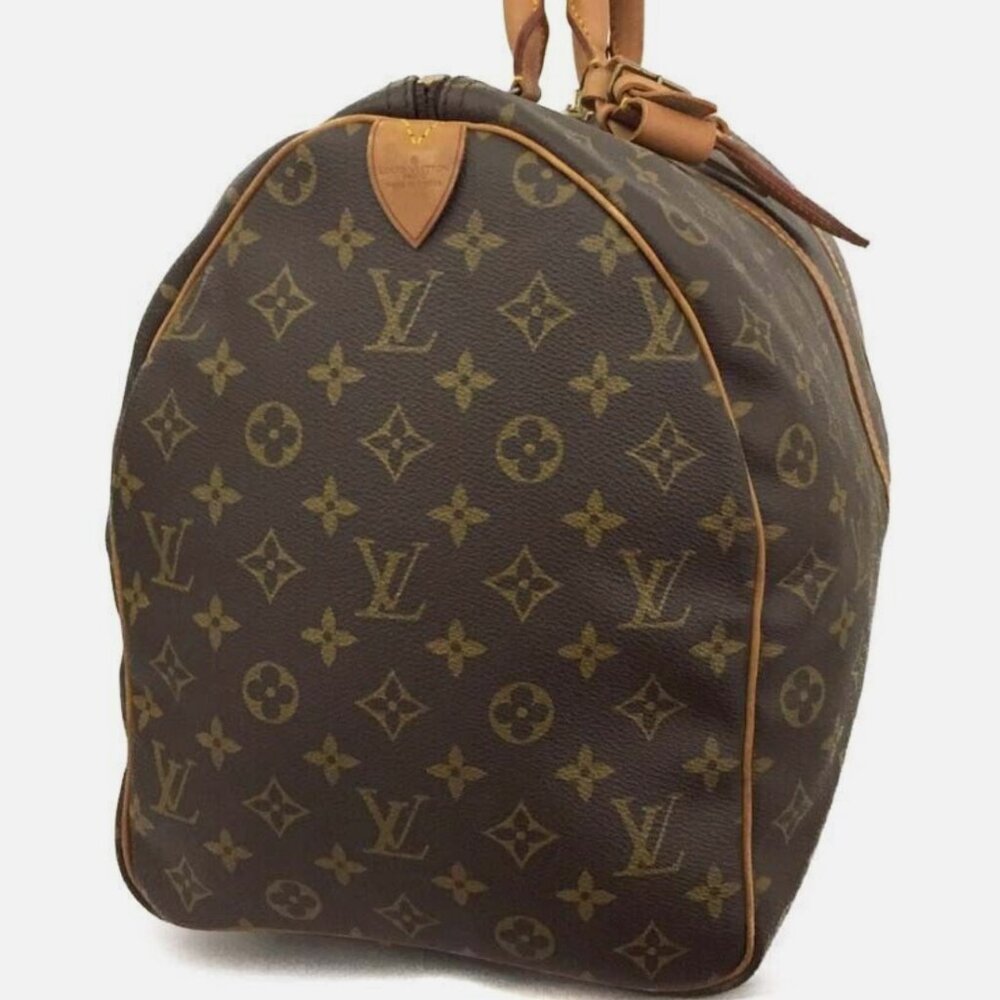 Louis Vuitton Monogram Keepall 50 Boston Travel Hand Bag