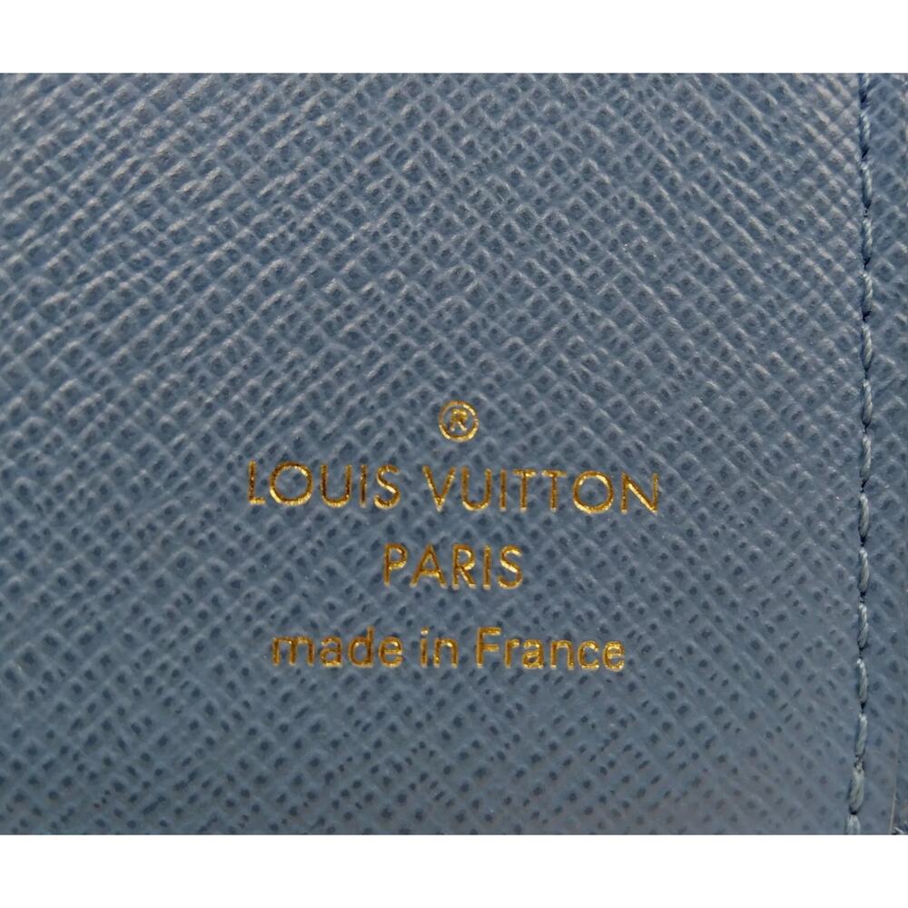 LOUIS VUITTON MONOGRAM BLUE ZOE WALLET