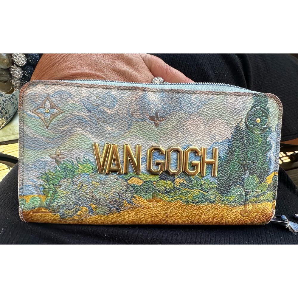 LOUIS VUITTON LIMITED EDITION Masters Van Gogh Zippy Wallet