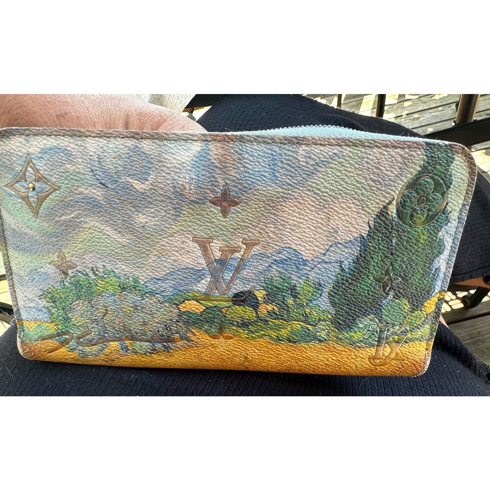 LOUIS VUITTON LIMITED EDITION Masters Van Gogh Zippy Wallet