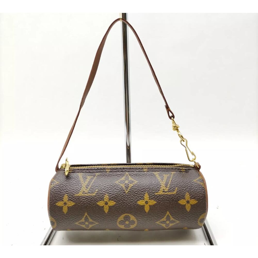 Louis Vuitton LV Accessory pouch  Papillon Pouch Brown Monogram