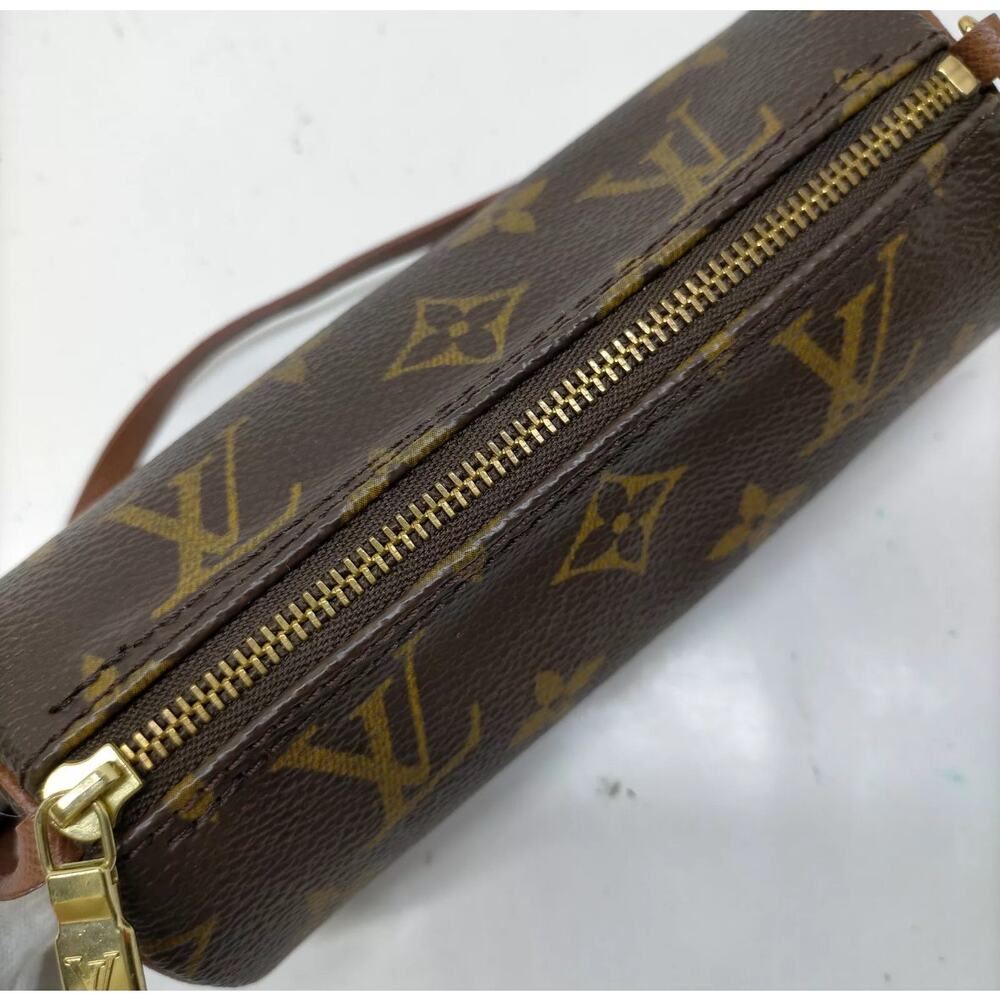 Louis Vuitton LV Accessory pouch  Papillon Pouch Brown Monogram