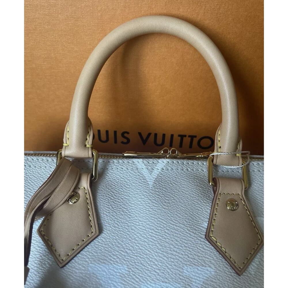 Louis Vuitton Monogram Giant By The Pool Speedy Bandoliere 25 PRISITINE