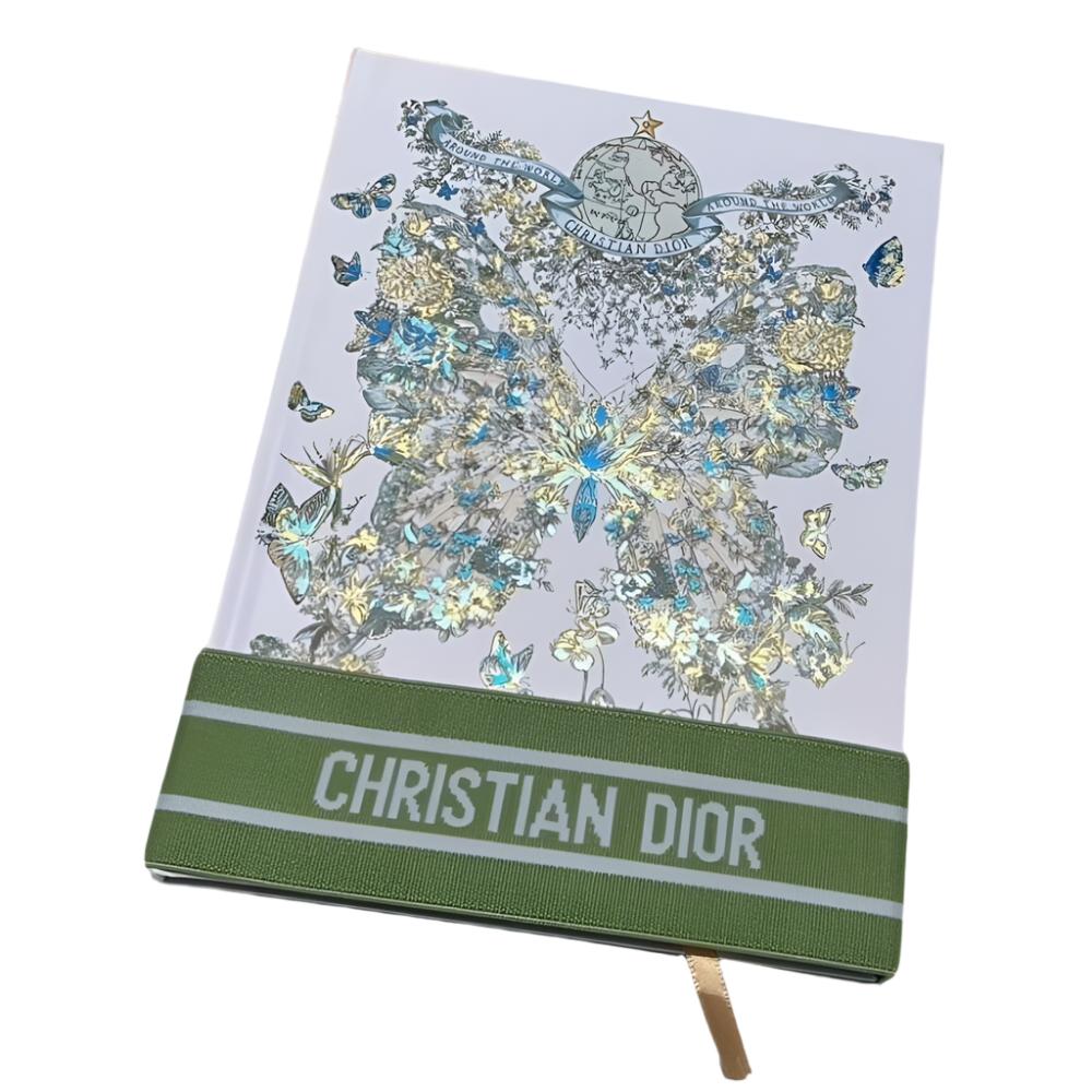 Christian Dior Butterfly Notebook Blue