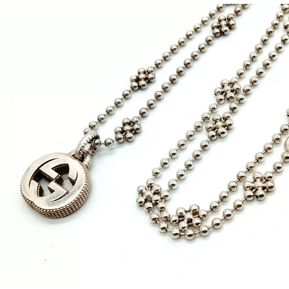 Gucci Pendant Necklace  Silver 925