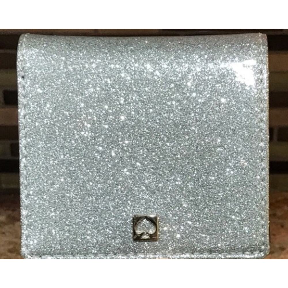 Kate Spade Sparkle Bifold Wallet Mavis Street Serenade