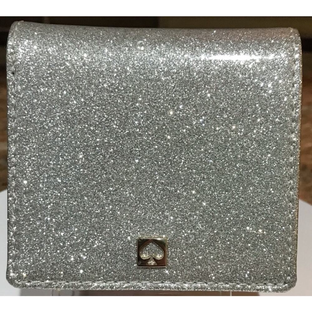 Kate Spade Sparkle Bifold Wallet Mavis Street Serenade