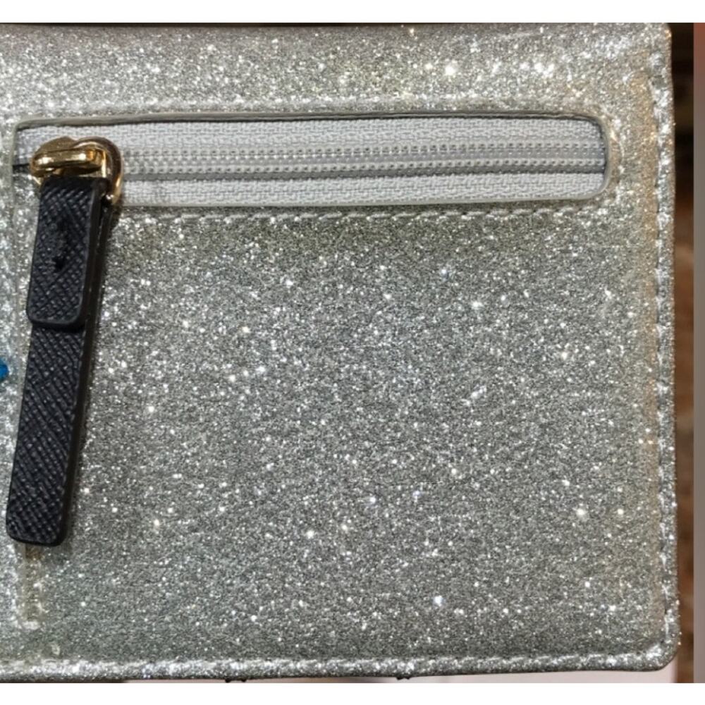 Kate Spade Sparkle Bifold Wallet Mavis Street Serenade