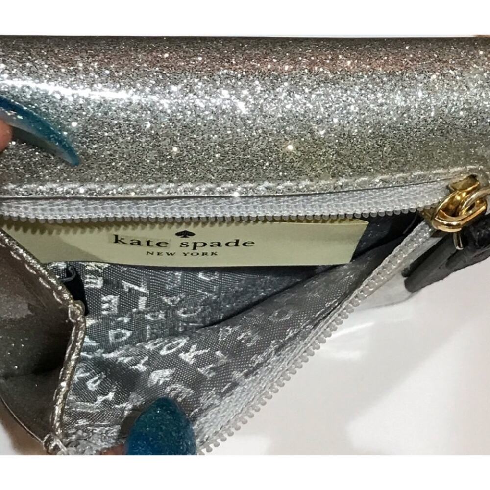 Kate Spade Sparkle Bifold Wallet Mavis Street Serenade