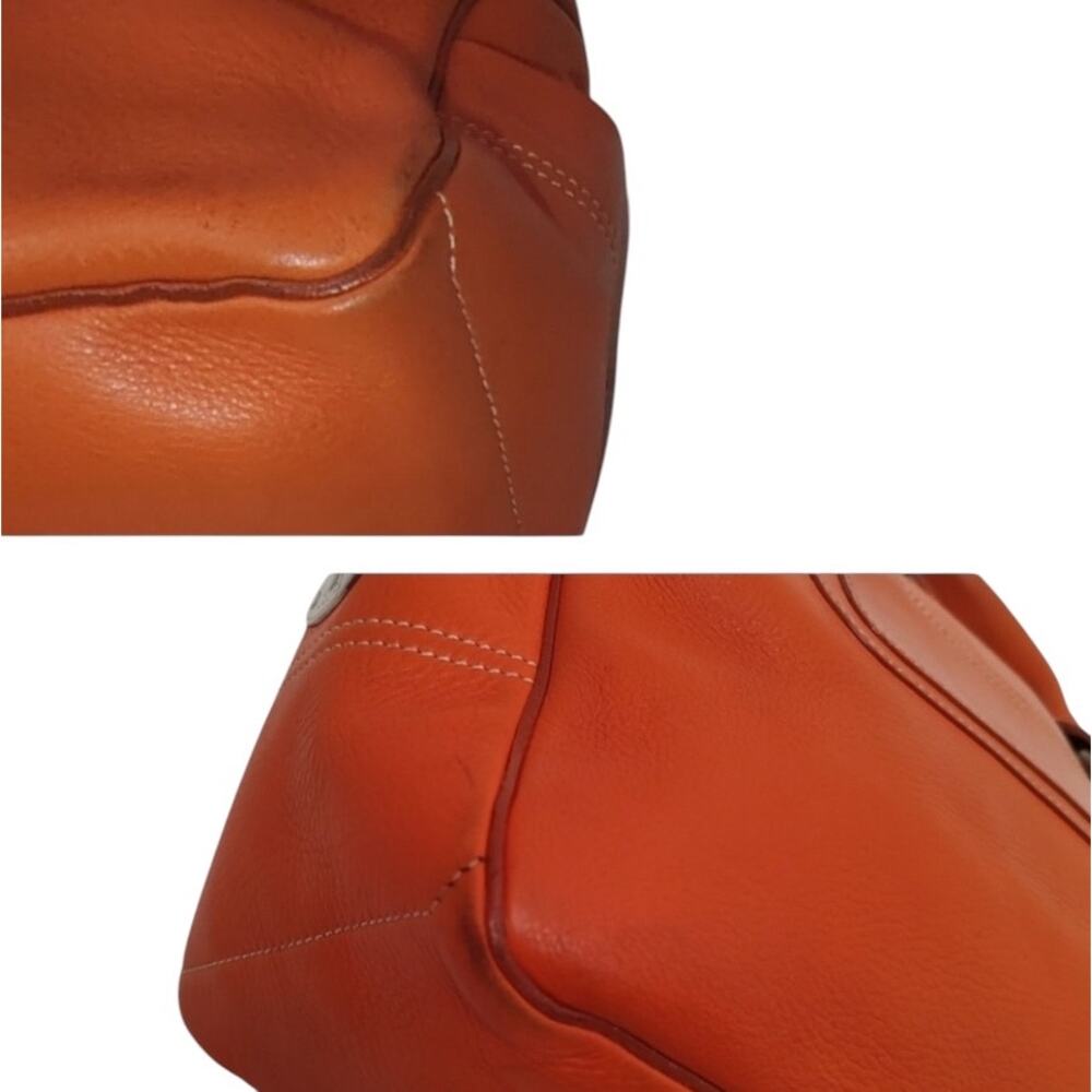 CELINE VINTAGE BOOGIE BAG ORANGE