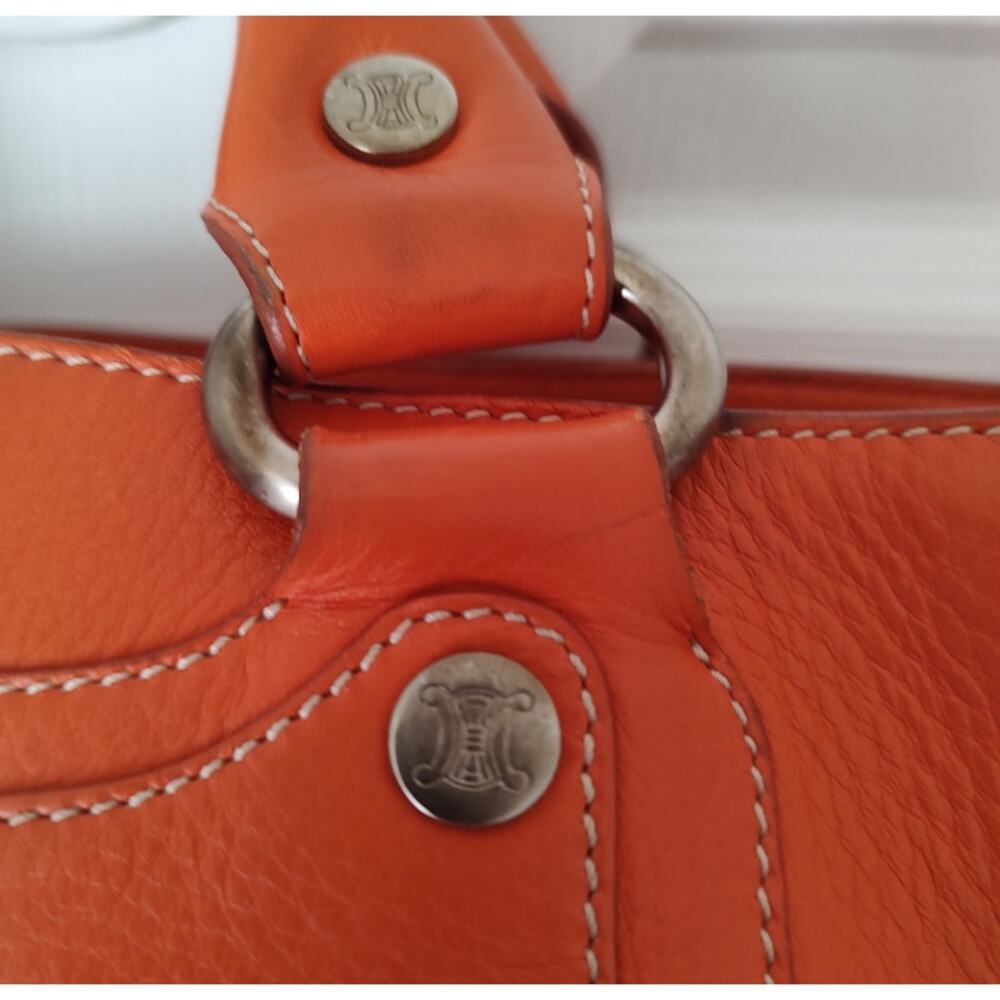 CELINE VINTAGE BOOGIE BAG ORANGE