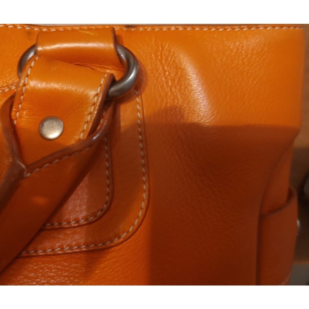 CELINE VINTAGE BOOGIE BAG ORANGE