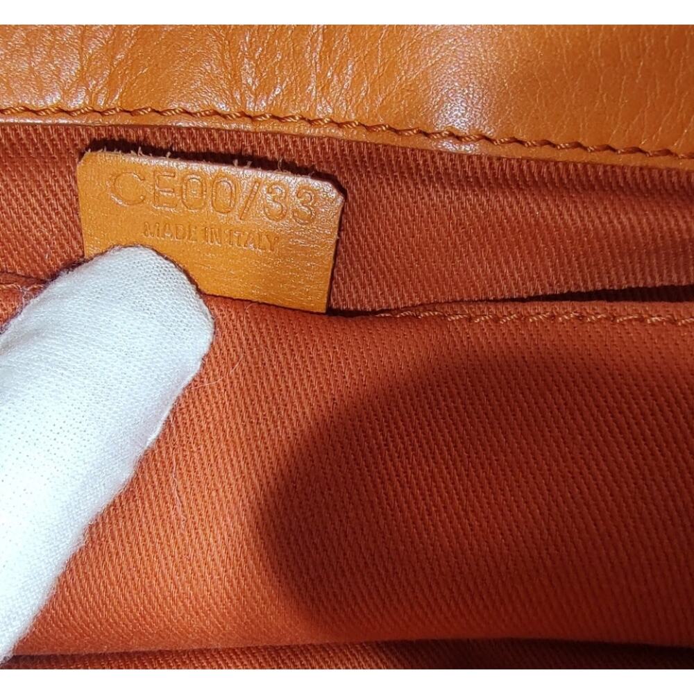 CELINE VINTAGE BOOGIE BAG ORANGE