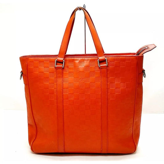 Louis Vuitton LV Hand Bag  Tadao PM Orange Damier