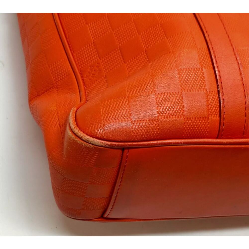 Louis Vuitton LV Hand Bag  Tadao PM Orange Damier