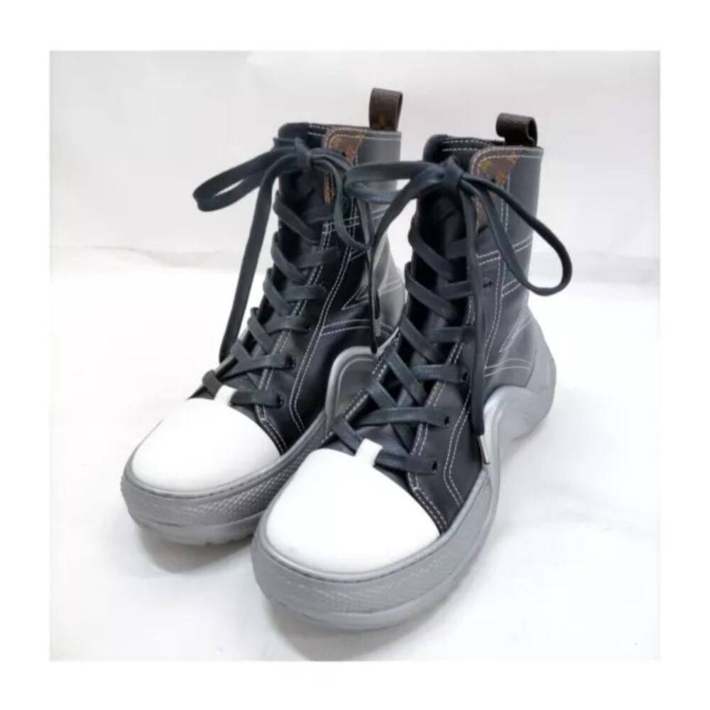 Calfskin LV Archlight Sneaker Boots 40Black