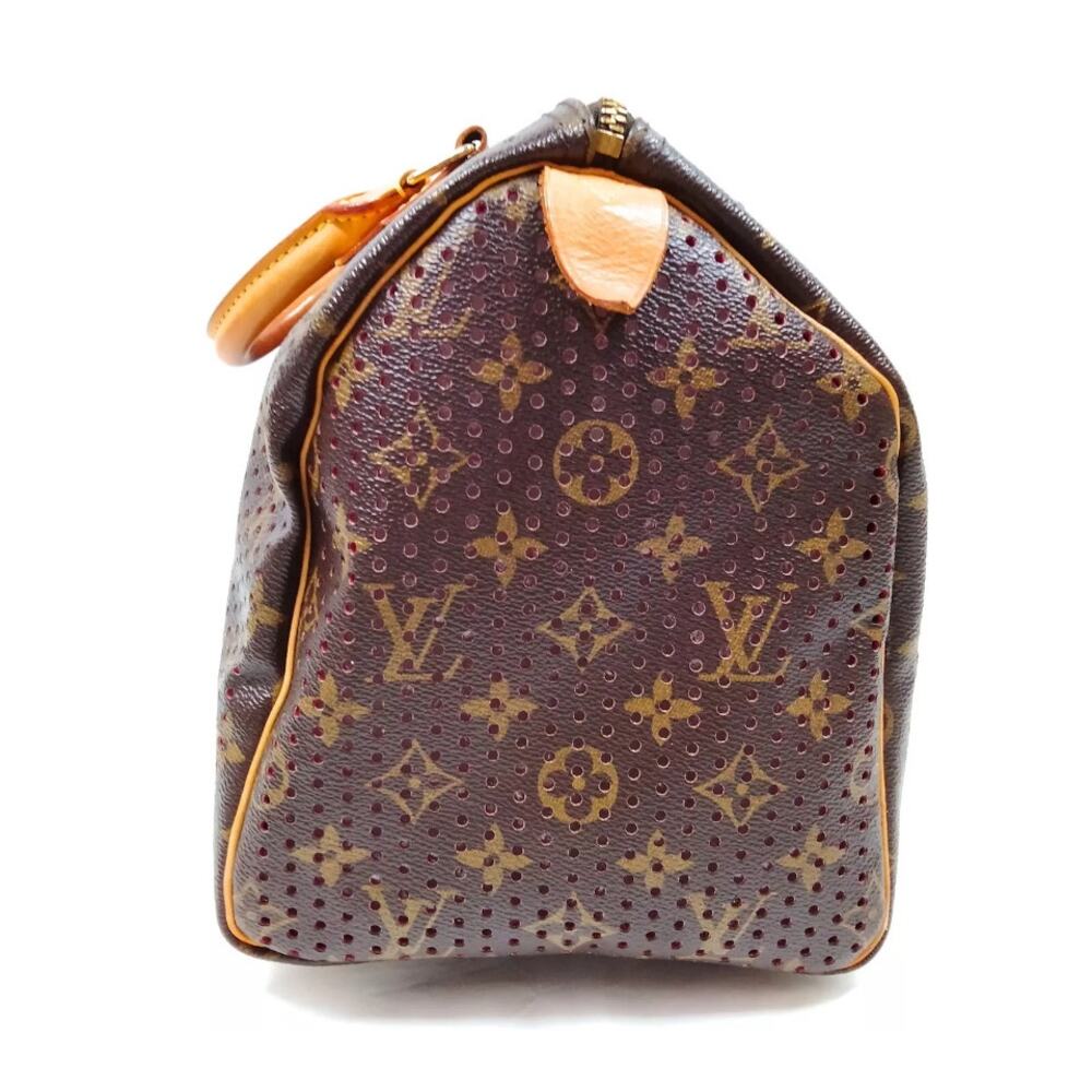 Louis Vuitton Hand Bag M95180 Speedy 30 Brown Monogram Perforated Pristine