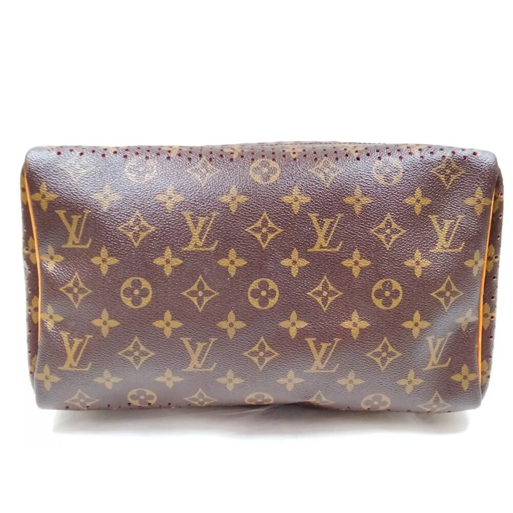 Louis Vuitton Hand Bag M95180 Speedy 30 Brown Monogram Perforated Pristine