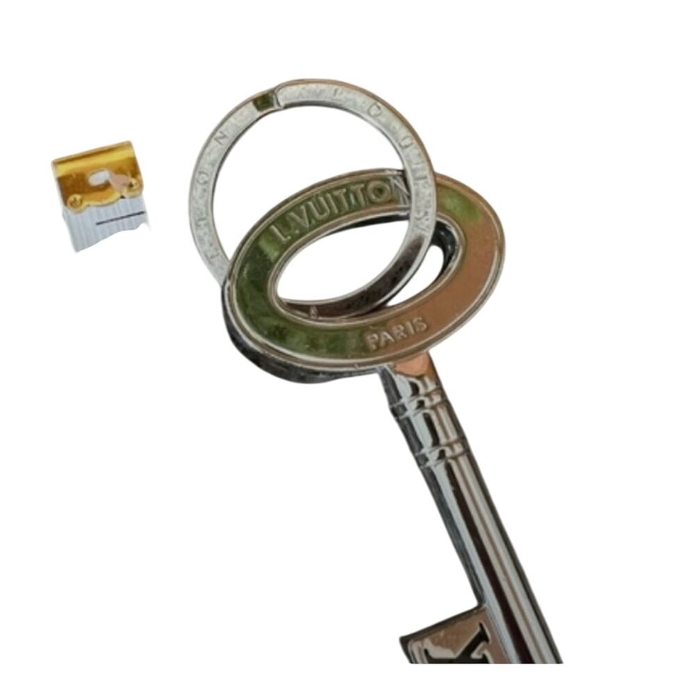 Louis Vuitton Palladium Finish Travel Key Ring