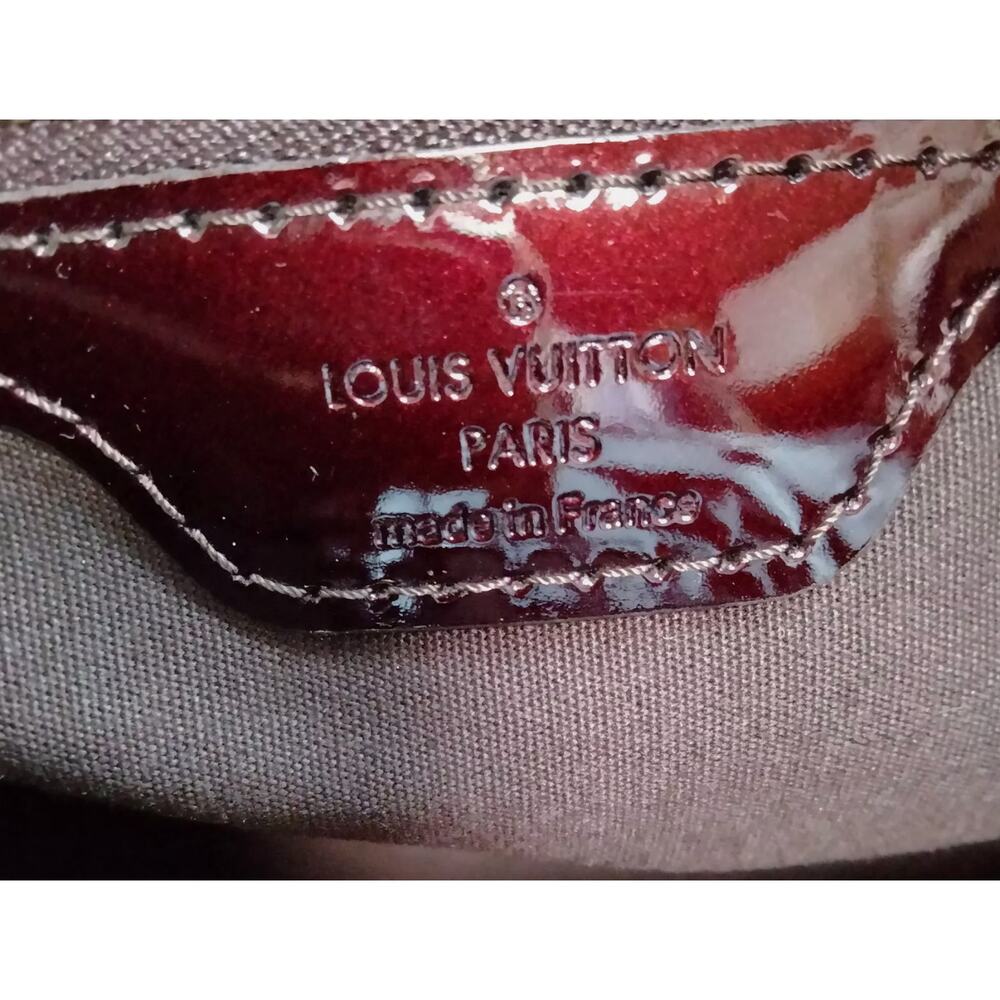 Louis Vuitton LV Hand Bag Wilshire PM Bordeaux Vernis