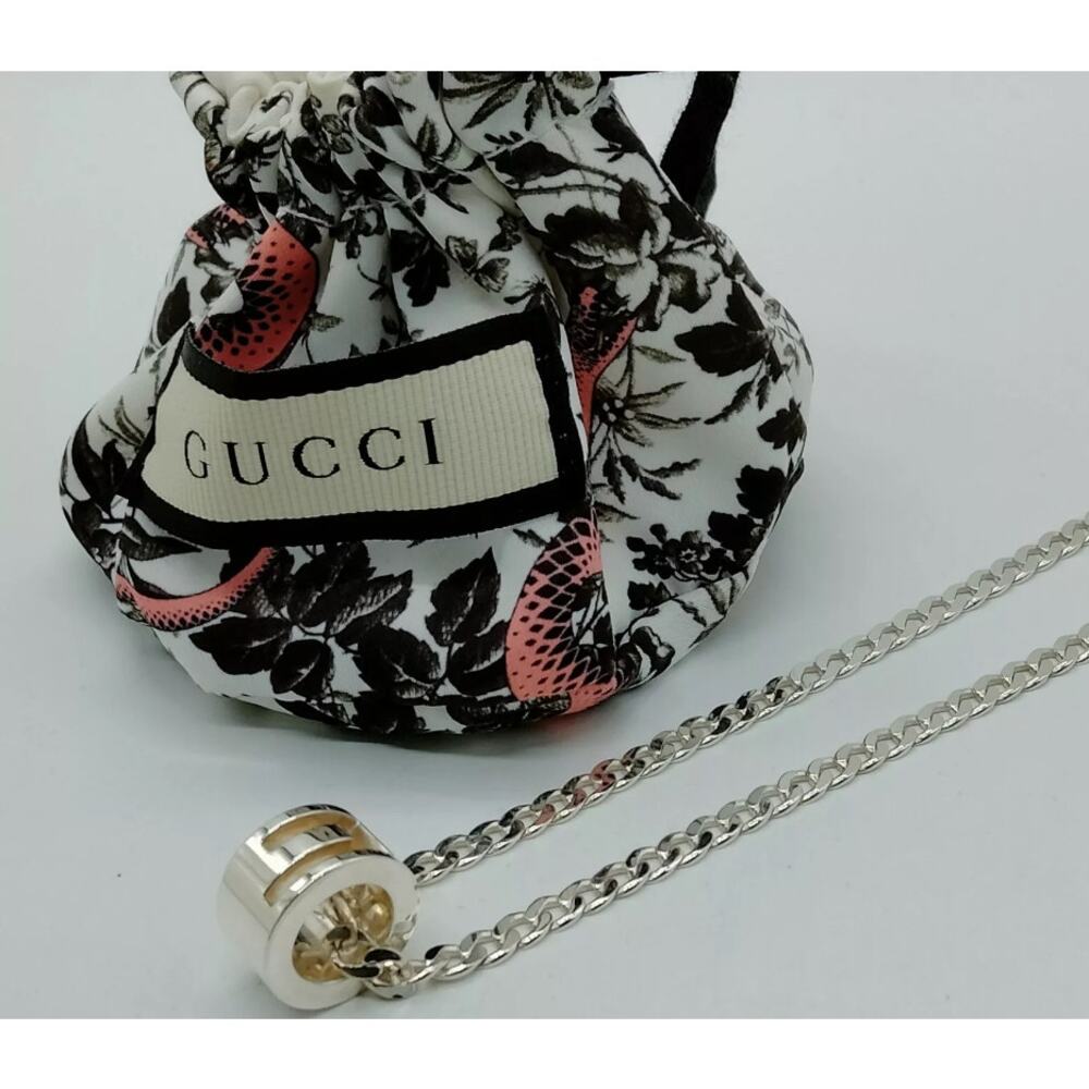 Gucci Pendant Necklace  Silver 925