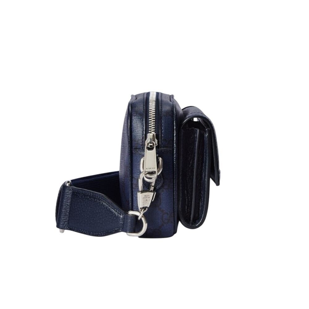 Gucci Ophidia Supreme GG Blue and Black Crossbody