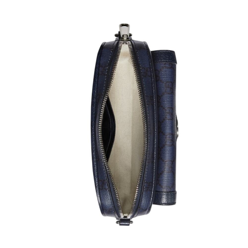 Gucci Ophidia Supreme GG Blue and Black Crossbody