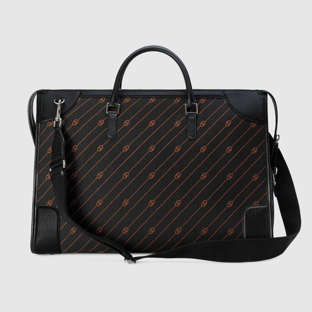 NWT LIMITED EDITION SOLD OUT! GUCCI INTERLOCKING LARGE DUFFLE BAG