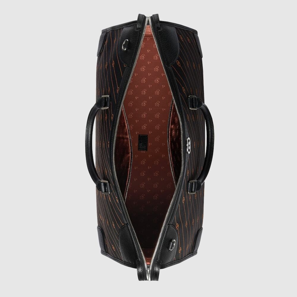 NWT LIMITED EDITION SOLD OUT! GUCCI INTERLOCKING LARGE DUFFLE BAG