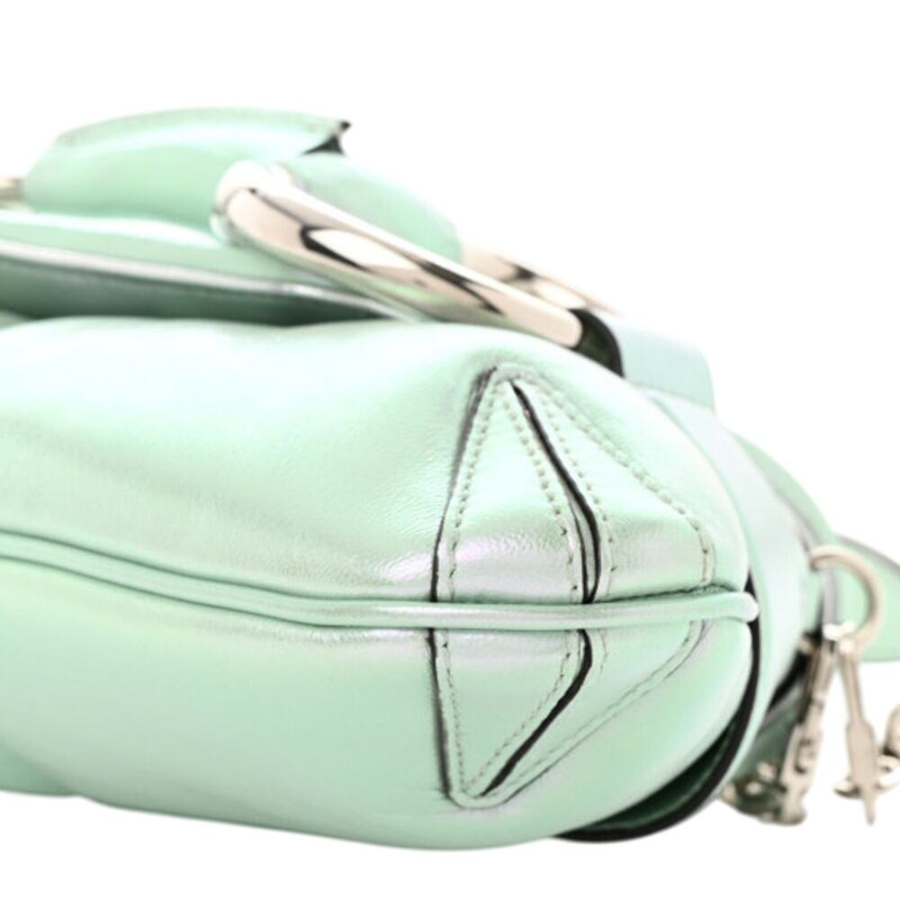 Limited EditionGucci Horsebit Chain lambskin iridescent shoulder bag4.5H10.6W2D