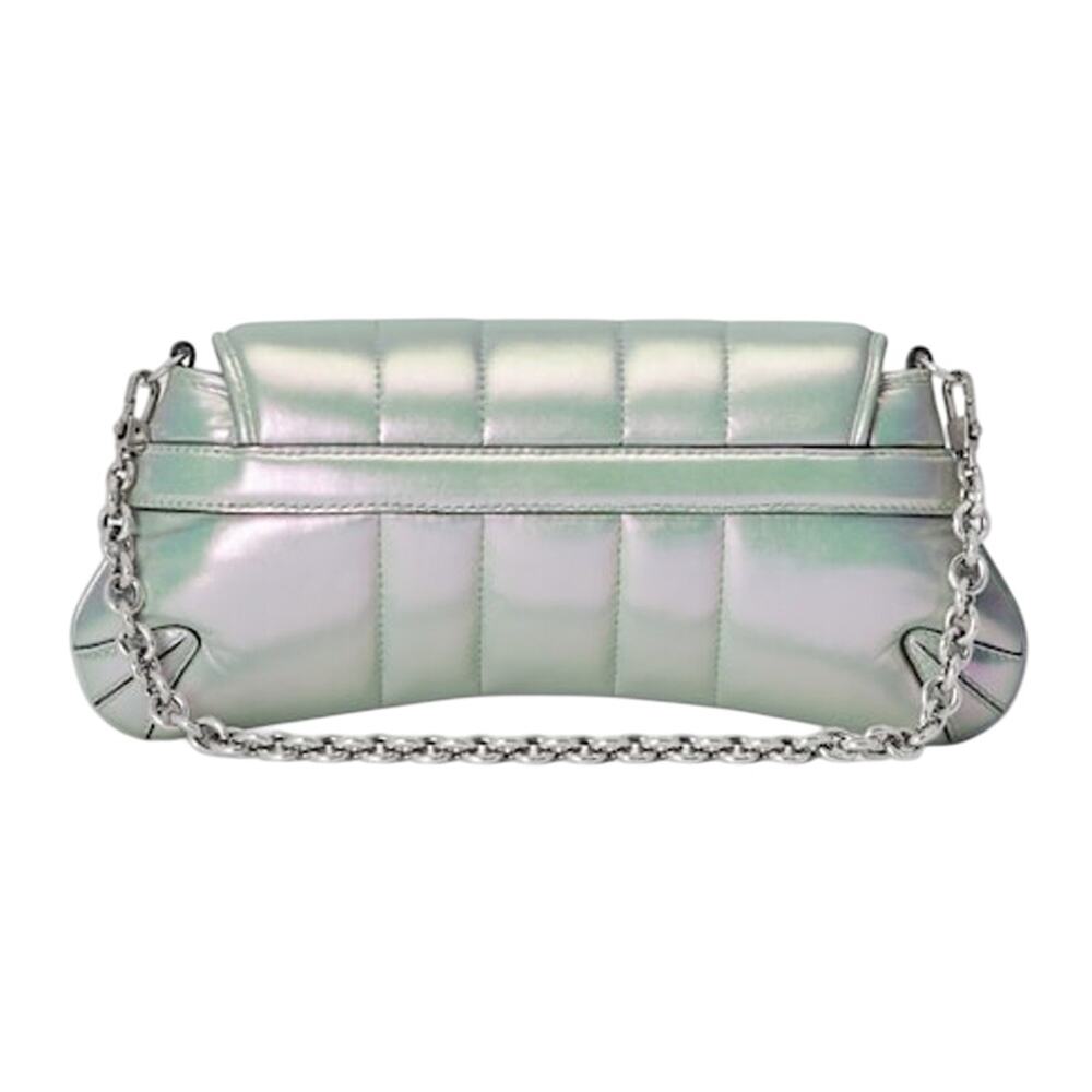 Limited EditionGucci Horsebit Chain lambskin iridescent shoulder bag4.5H10.6W2D